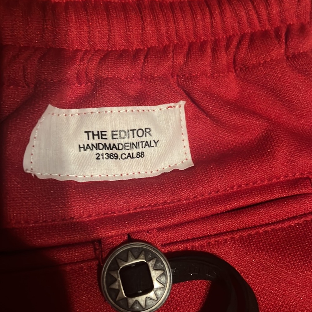 NWT THE EDITOR HANDMADE IN ITALY MENS SHORTS - Picture 4 of 4